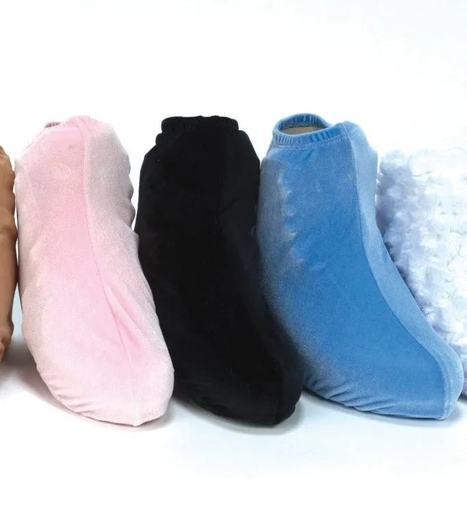 1227 Figure Skating Velvet Boot Covers