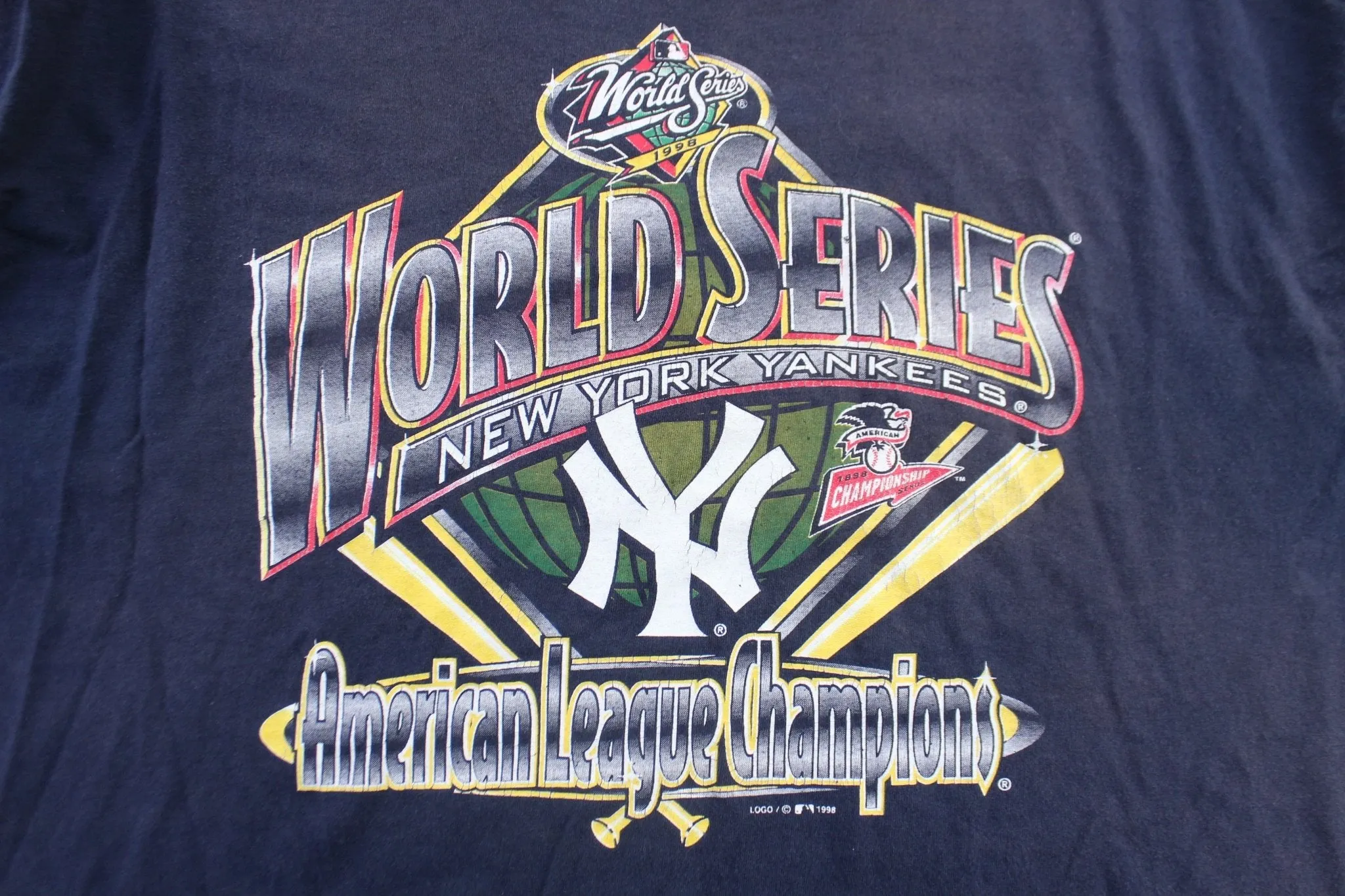 1998 New York Yankees World Series Champions T-Shirt