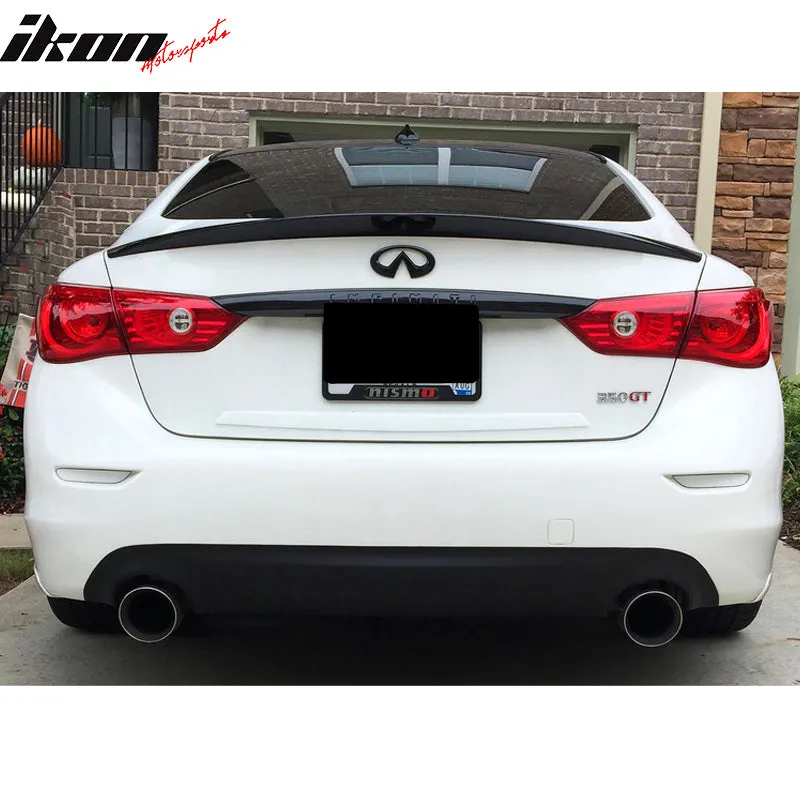 2014-2024 Infiniti Q50 ER Style Trunk Spoiler ABS