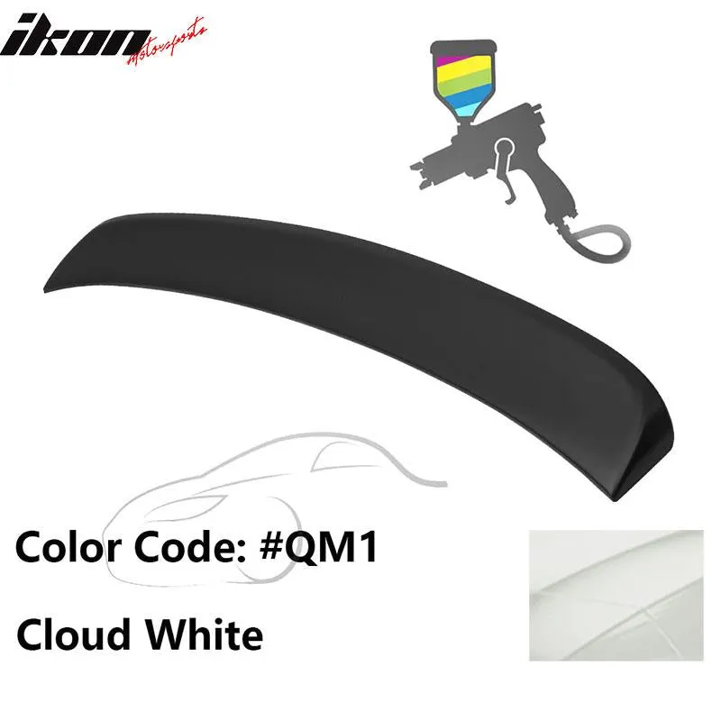 2014-2024 Infiniti Q50 Sedan Ikon Style Roof Spoiler Wing Painted ABS