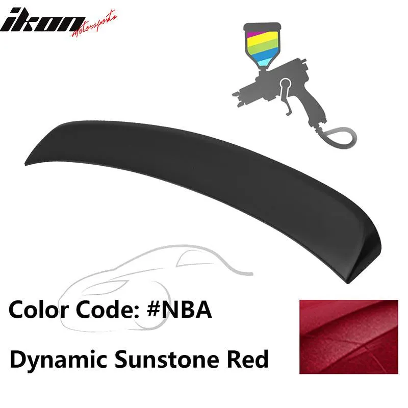 2014-2024 Infiniti Q50 Sedan Ikon Style Roof Spoiler Wing Painted ABS