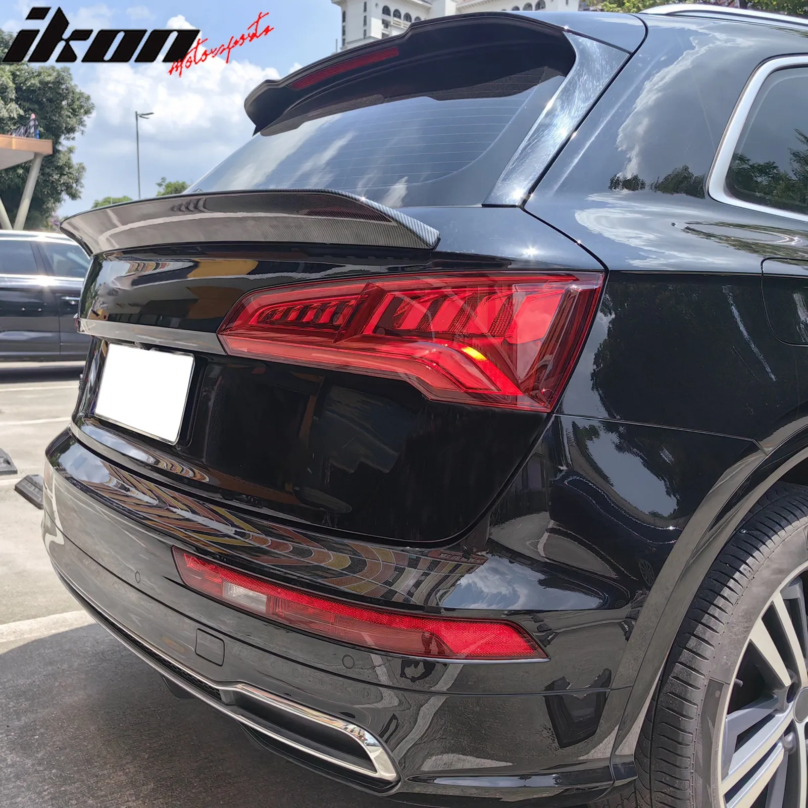 2018-2024 Audi SQ5 Q5 PHEV DuckBill Trunk Spoiler Lip ABS