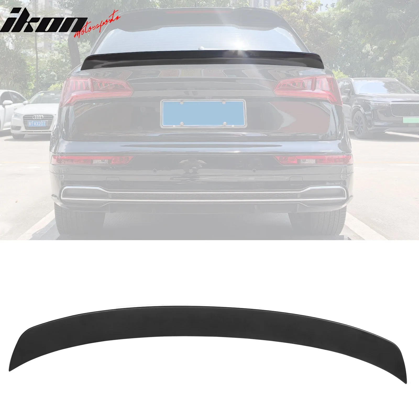 2018-2024 Audi SQ5 Q5 PHEV DuckBill Trunk Spoiler Lip ABS