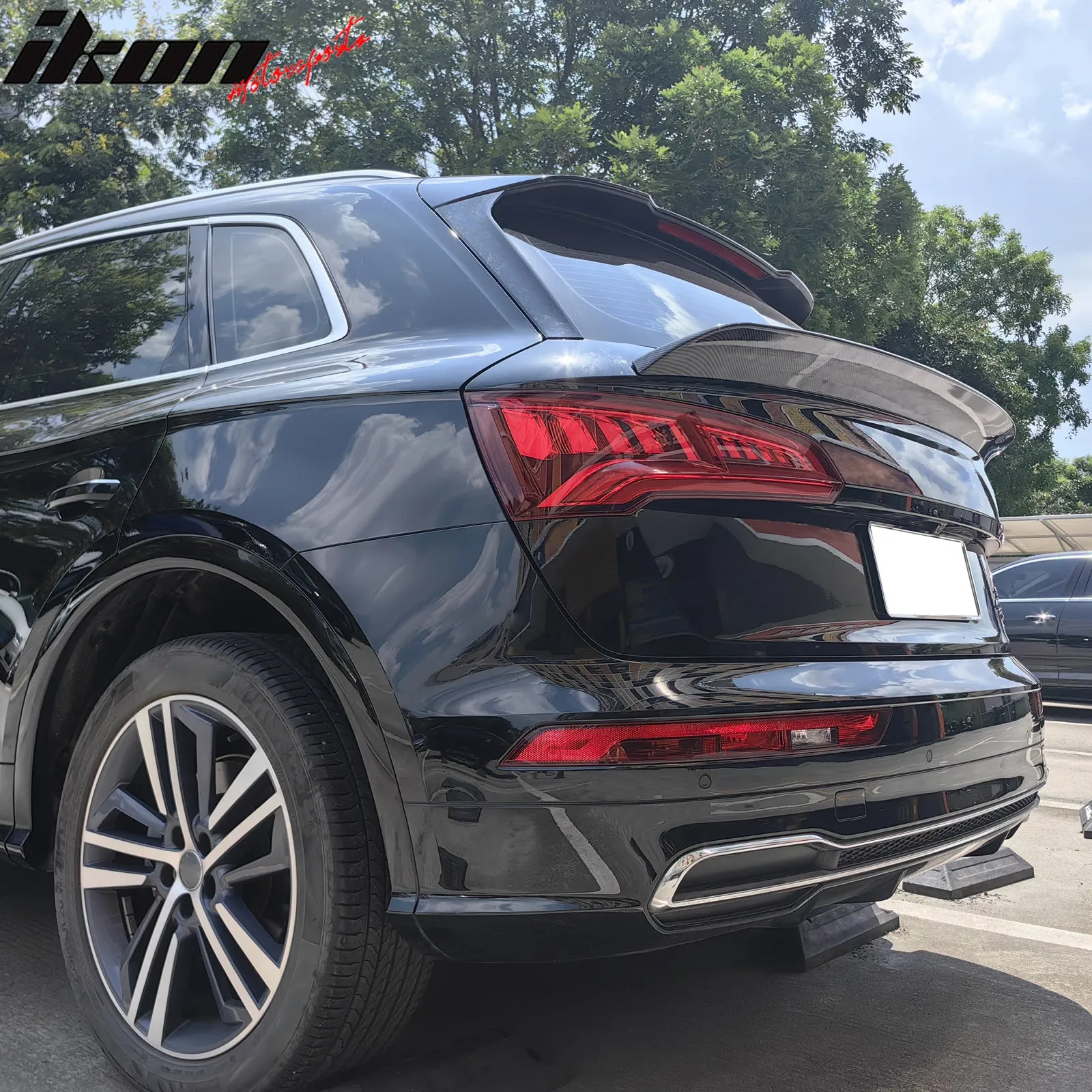 2018-2024 Audi SQ5 Q5 PHEV DuckBill Trunk Spoiler Lip ABS