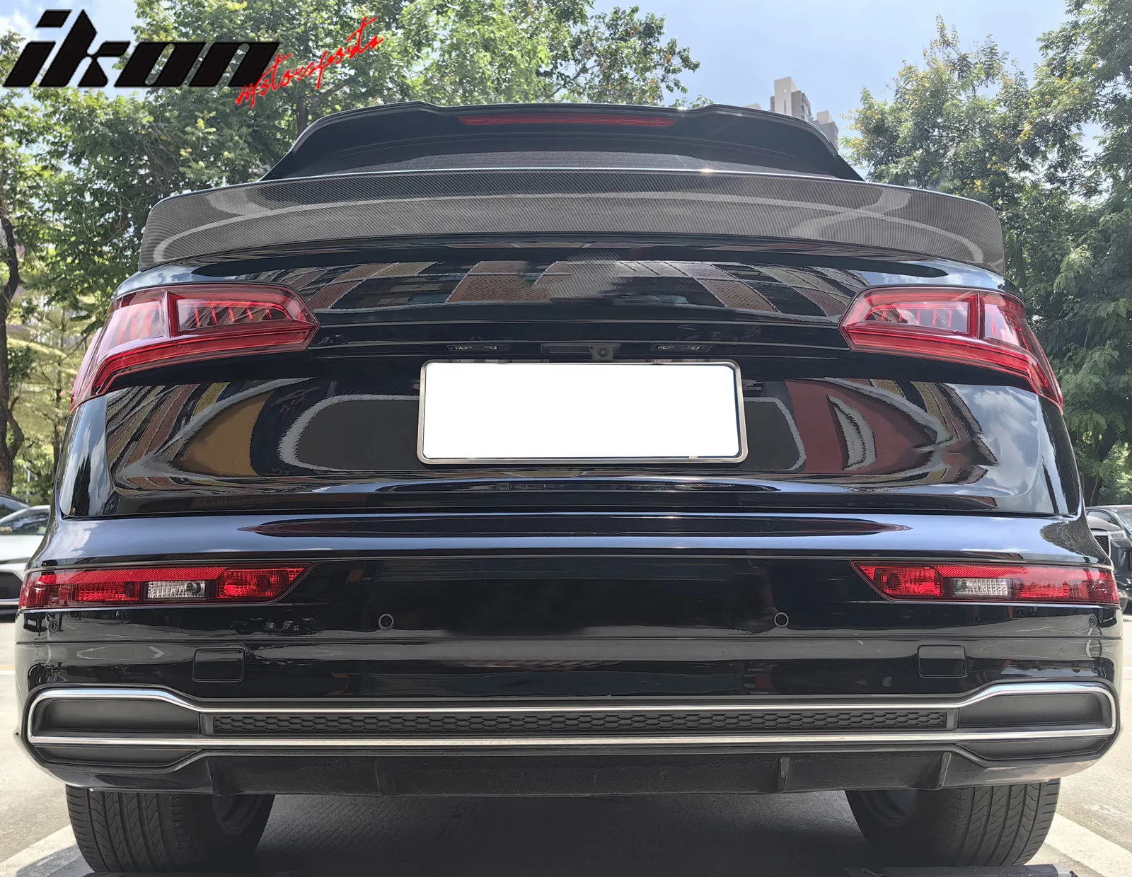 2018-2024 Audi SQ5 Q5 PHEV DuckBill Trunk Spoiler Lip ABS