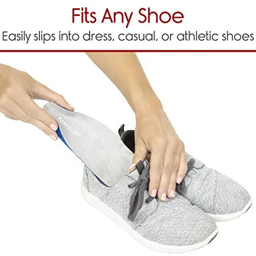 A GEL INSERT FOR YOUR SHOES THAT HELP TO RELIEVE FOOT PAIN