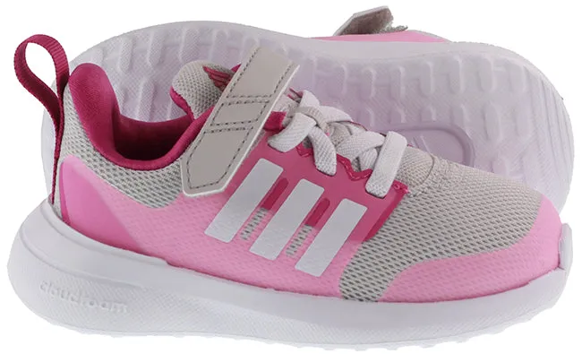 Adidas Infant FortaRun 2.0 Grey Cloud White Beam Pink