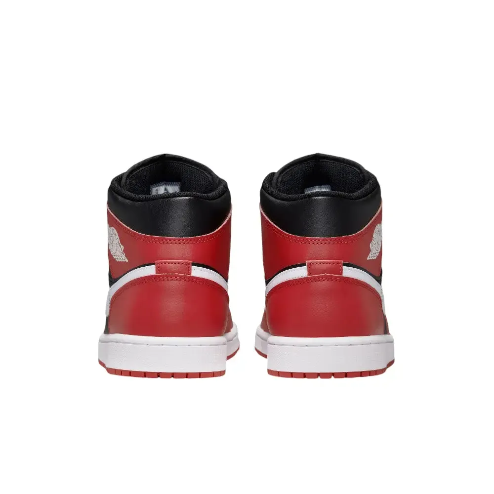 Air Jordan 1 Mid Gym Red Black White