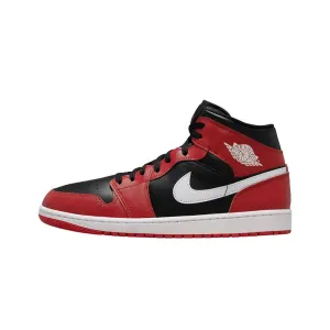 Air Jordan 1 Mid Gym Red Black White