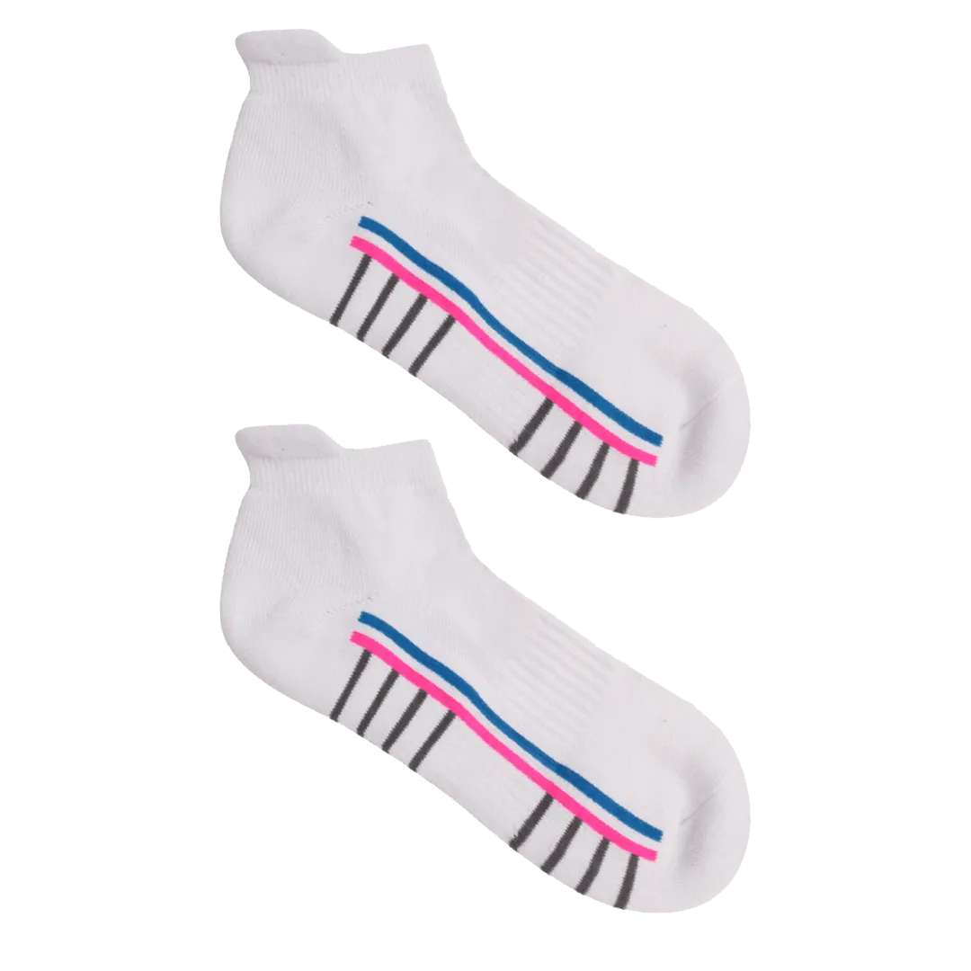 Ankle Trainer Socks - White (Made From Recycled Plastic)