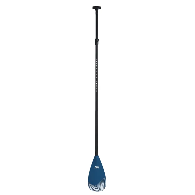 Aqua Marina PASTEL 2023 Adjustable Hybrid Fiberglass/Carbon SUP Paddle Navy