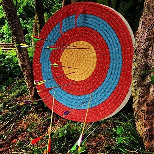 🎯Archery Solid Straw Round Traditional Targets Practice