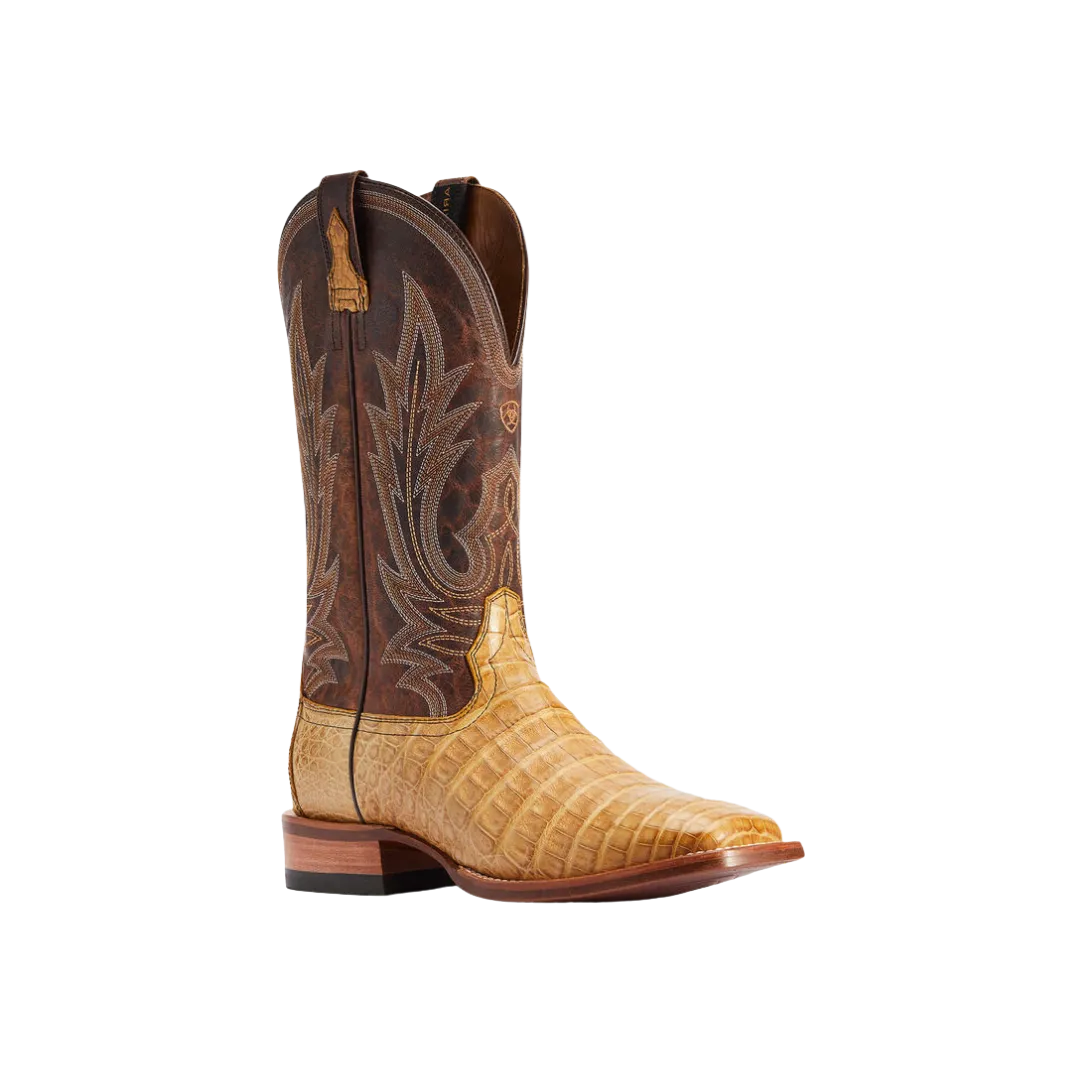 Ariat Men's Gungsliger Cowboy Honeycomb Caiman Belly Boot