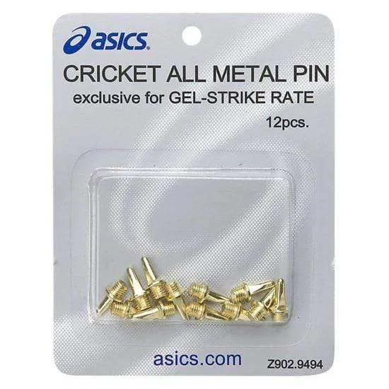 Asics Cricket Spare Studs - All Metal Pin (exclusive For Strike Rate)