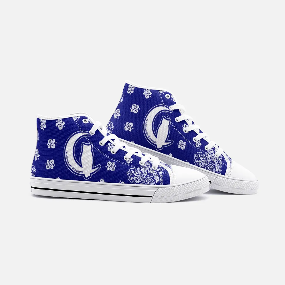 BANDANA C' UP Unisex High Top Canvas Shoes