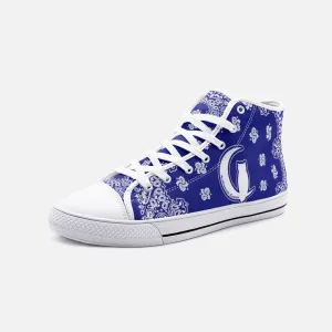 BANDANA C' UP Unisex High Top Canvas Shoes