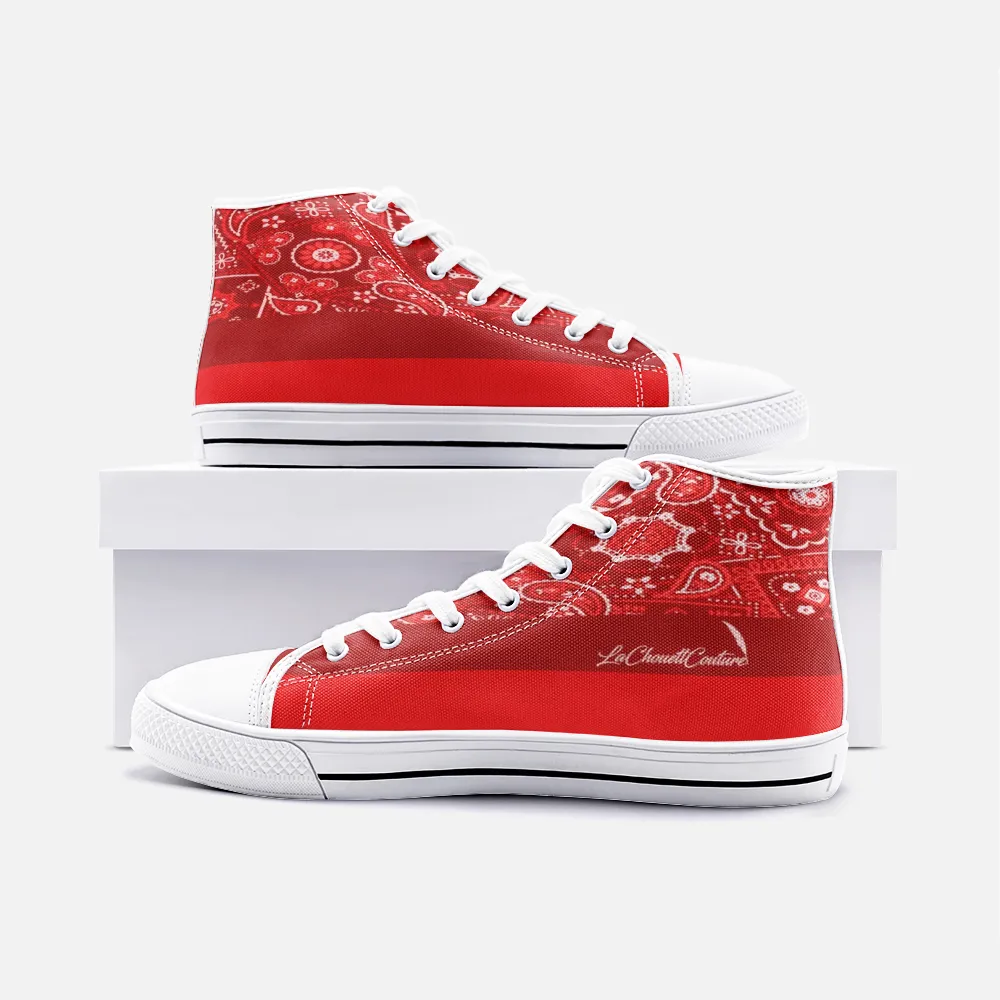 BANDANA VIRAL Bs'UP Unisex High Top Canvas Shoes