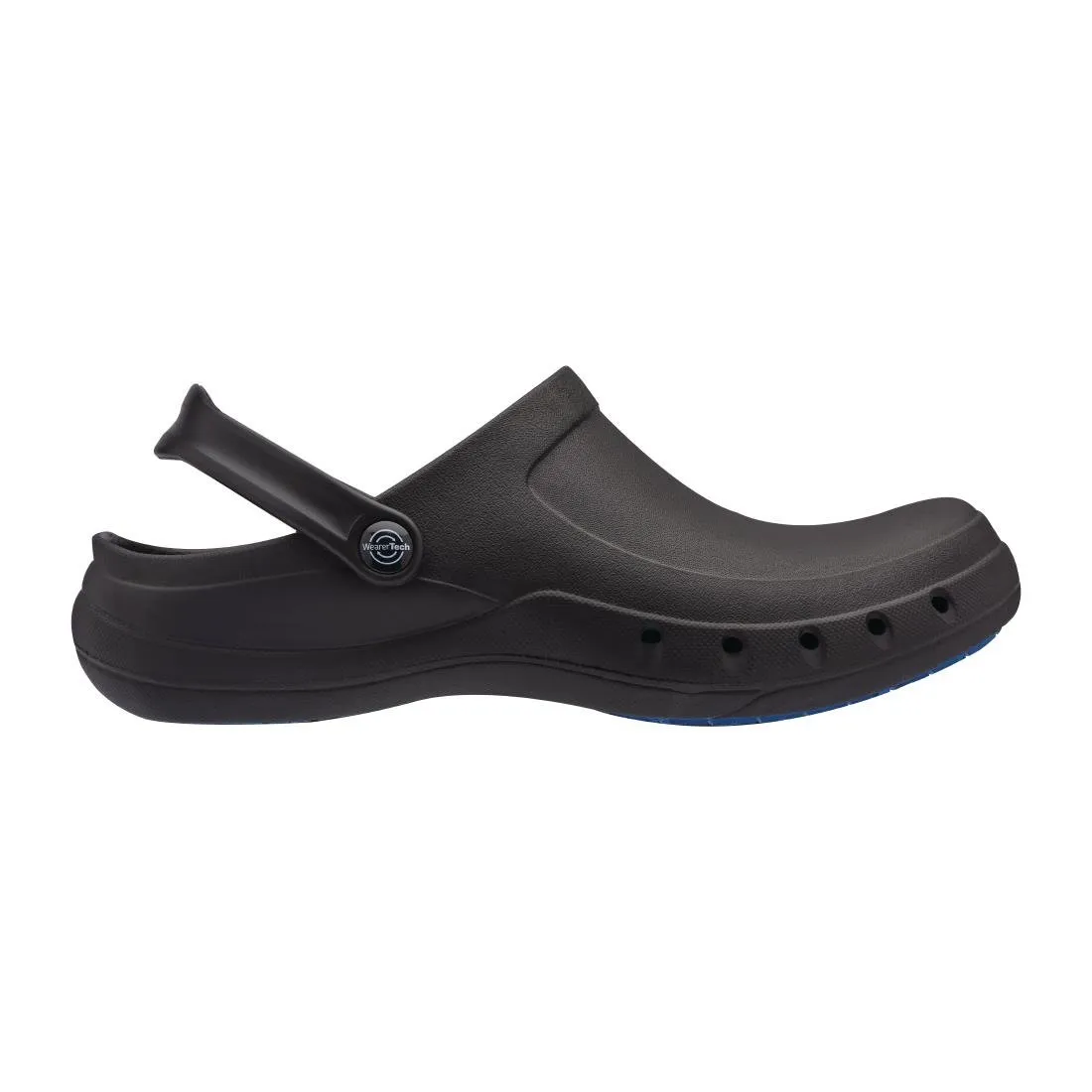 BB678-37 WearerTech Revive Clog Black Size 4