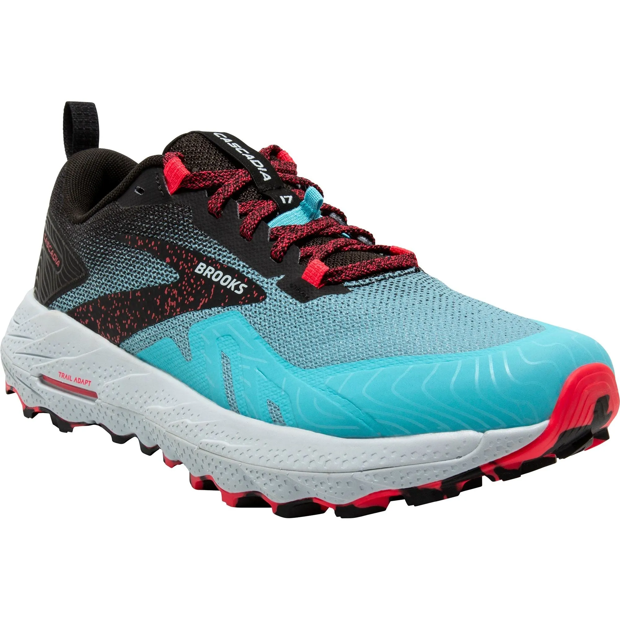 Brooks Cascadia 17 Womens Trail Running Shoes - Blue