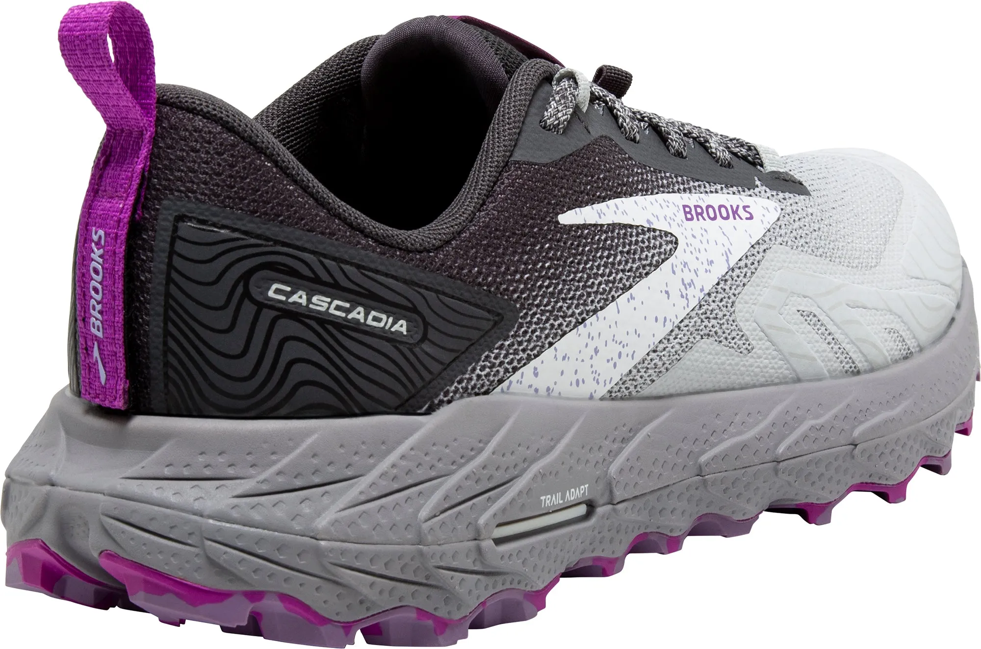 Brooks Cascadia 17 Womens Trail Running Shoes - Grey