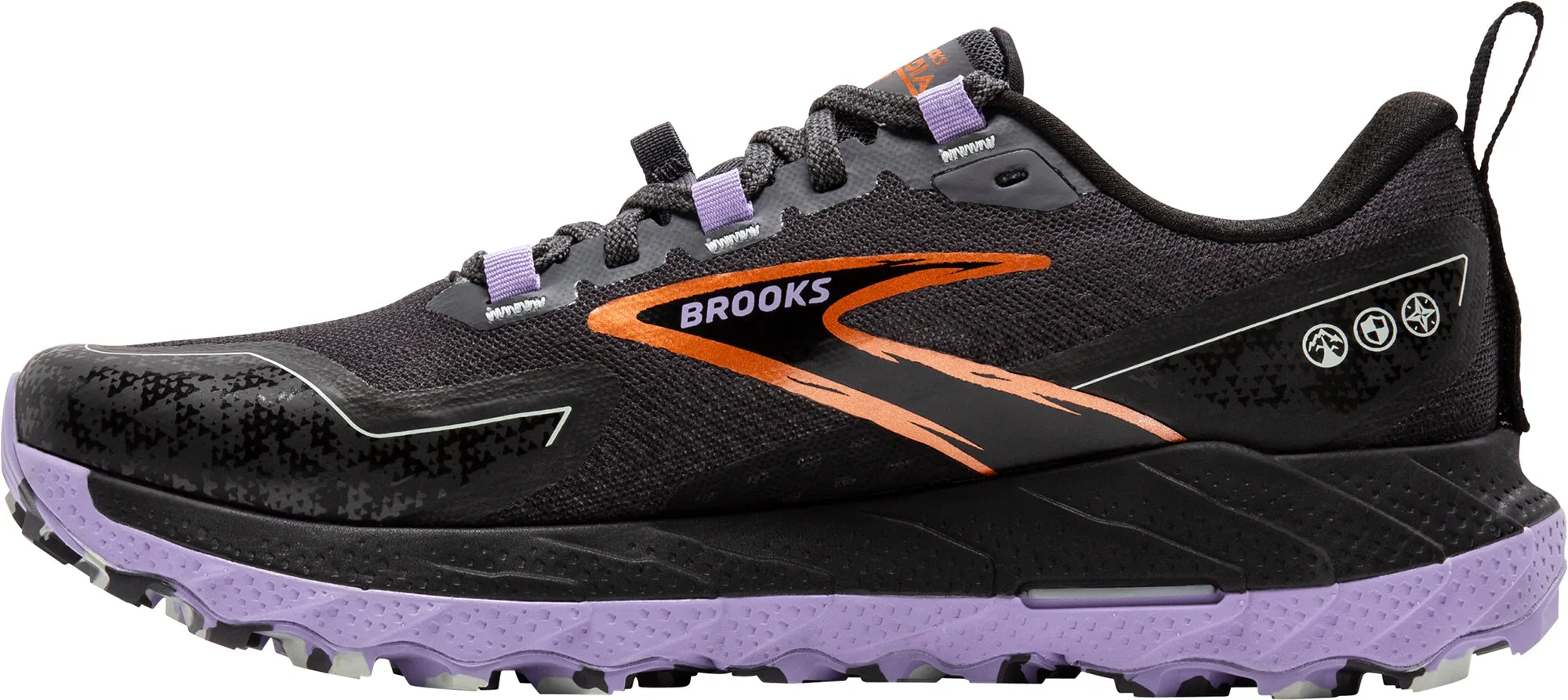 Brooks Cascadia 18 Womens Trail Running Shoes - Black