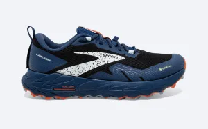 Brooks M Cascadia 17 GTX BLACK / BLUE / FIRECRACKER