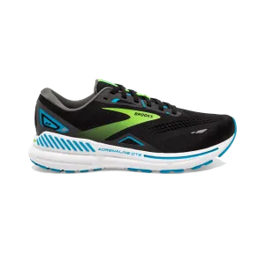 Brooks Mens Adrenaline Gts 23 (D) Running Shoes Black/Blue