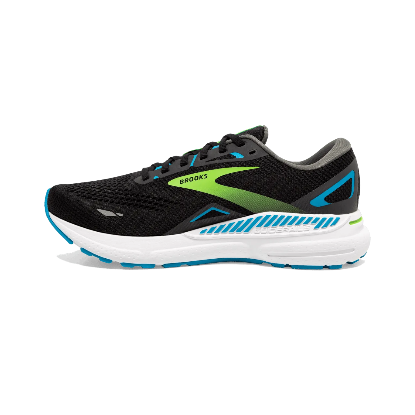 Brooks Mens Adrenaline Gts 23 (D) Running Shoes Black/Blue