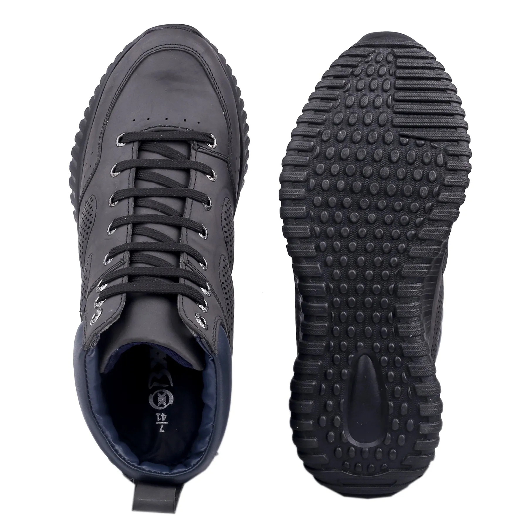 Bxxy's 3 Inch Hidden Height Increasing Elevator Lace-up Breathable Shoes for Men