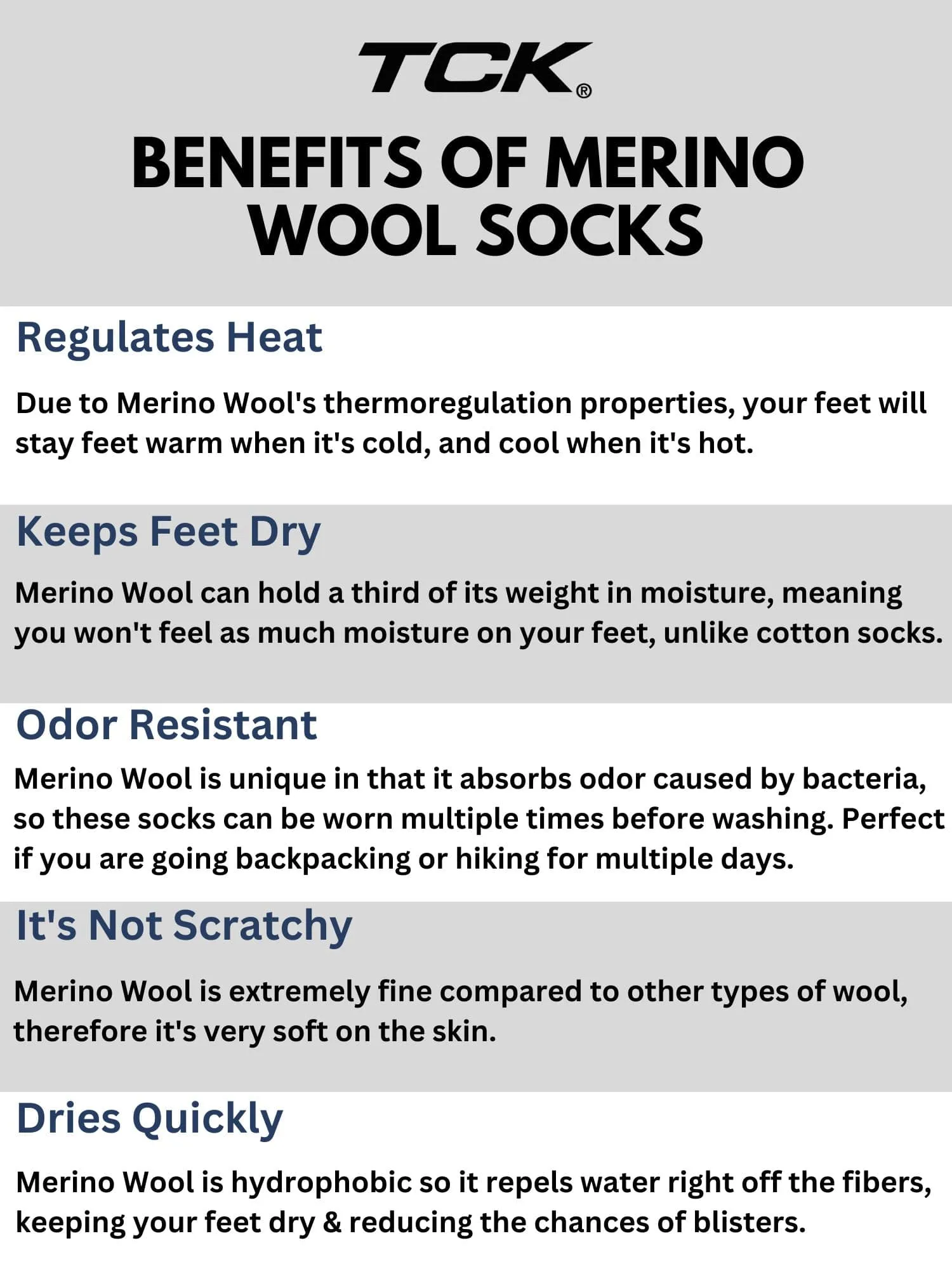 Camo Merino Wool Hiking Socks For Men & Women