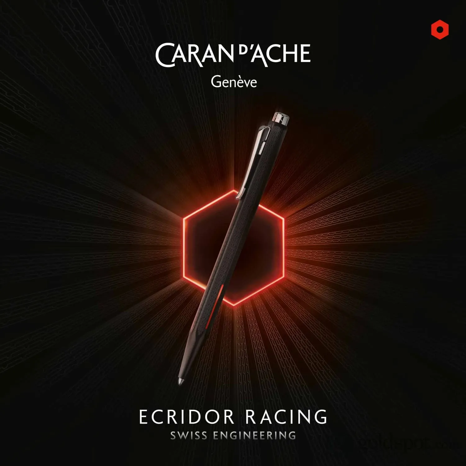 Caran d'Ache Ecridor Ballpoint Pen in Racing