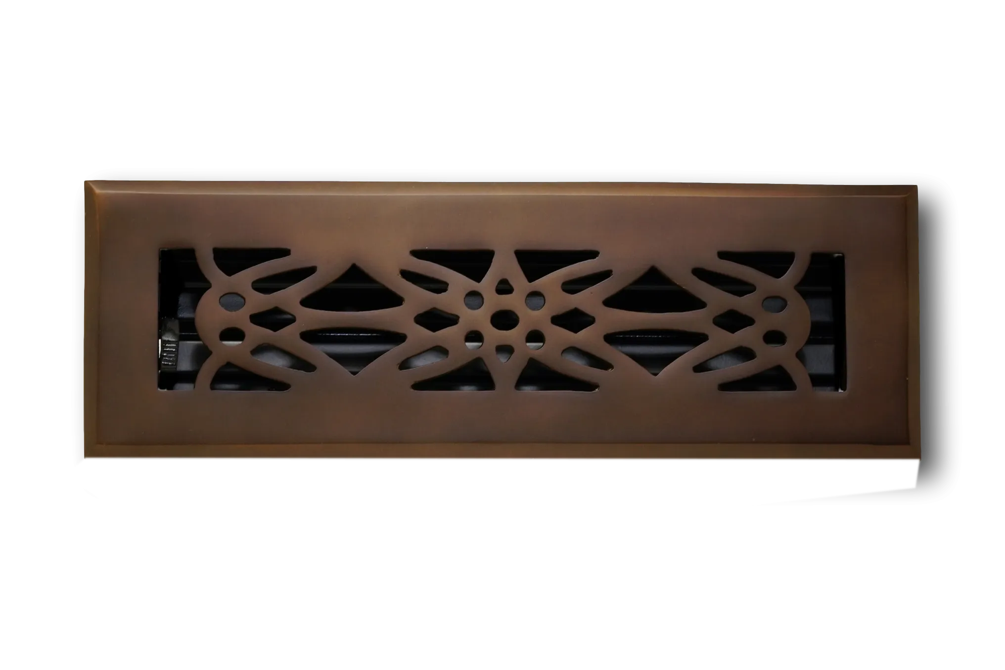 Cast Brass Empire Vent Cover - Oil Rubbed Bronze