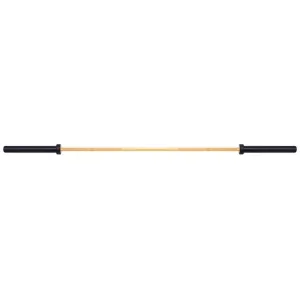 Ceramic Olympic Barbell Bar - Gold/Black