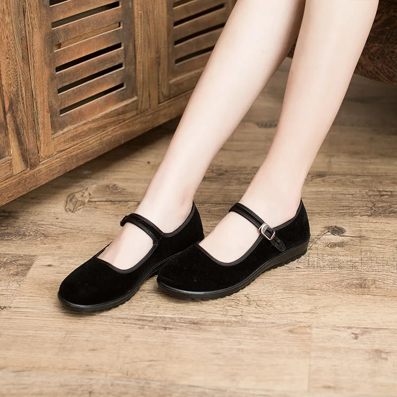 Cloth Female Mother For Han Chinese Clothing Canvas Shoes