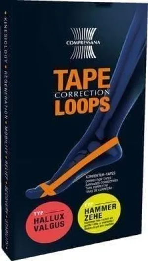 COMPRESSANA TAPE CORRECTION Loops size 4 makeup 2 pc