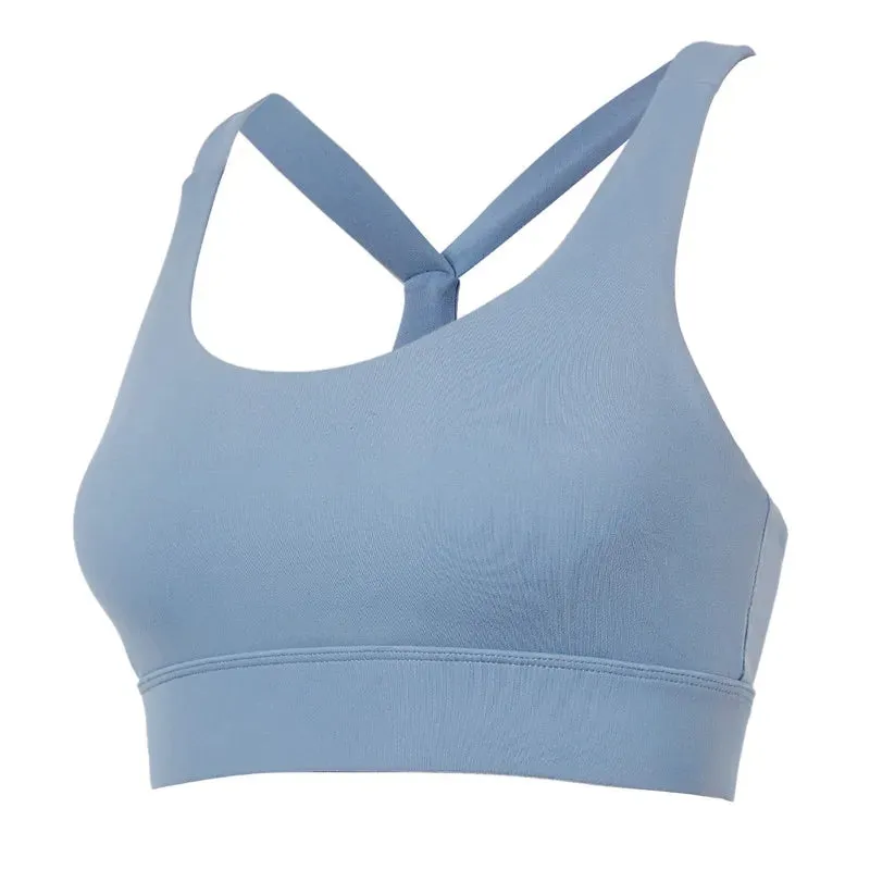 Crop Top Female Fitness Gym Hollow Breathable Sexy Running Yoga Athletic Sports Bra