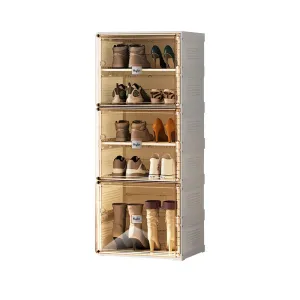 Folding Shoe Cabinet, Large Capacity, Modular, 5 Grids - Kylin