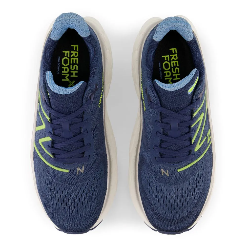 Fresh Foam X More v4 Navy Trainer  (MMORCN4)