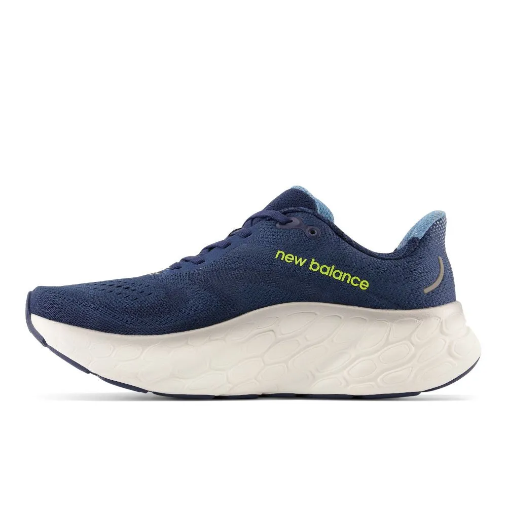 Fresh Foam X More v4 Navy Trainer  (MMORCN4)