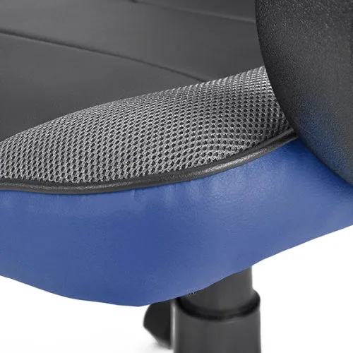 HAWK SERIES/ 4534 GAMING CHAIR (BLACK & BLUE)