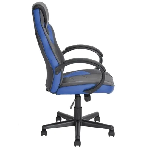 HAWK SERIES/ 4534 GAMING CHAIR (BLACK & BLUE)