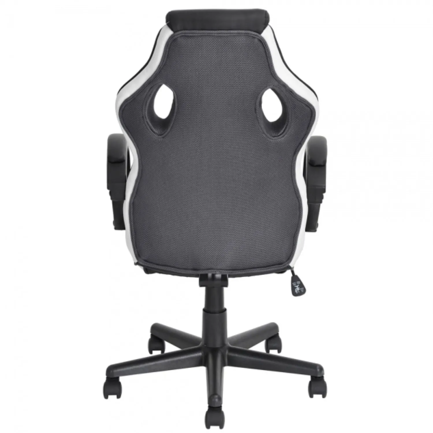 HAWK SERIES/ 4534 GAMING CHAIR (BLACK & WHITE)