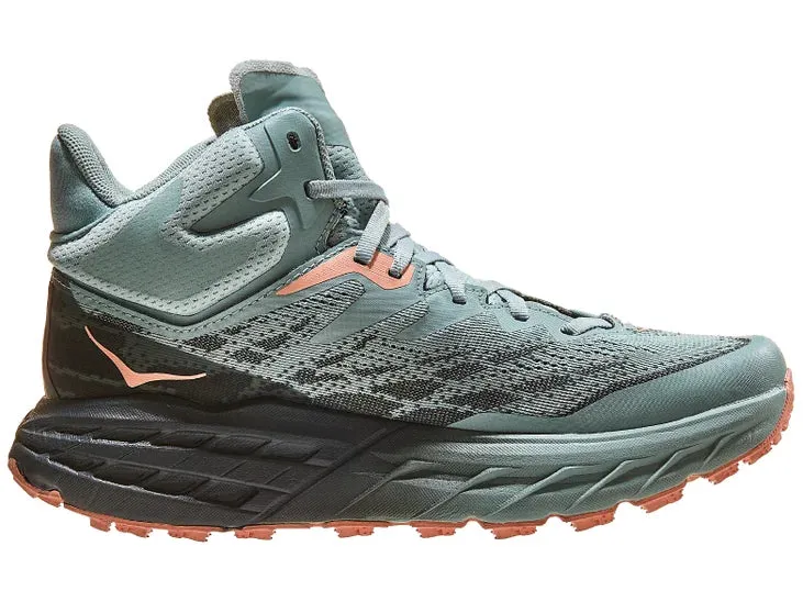 Hoka | Speedgoat 5 Mid GTX | Women's | Agave/Spruce