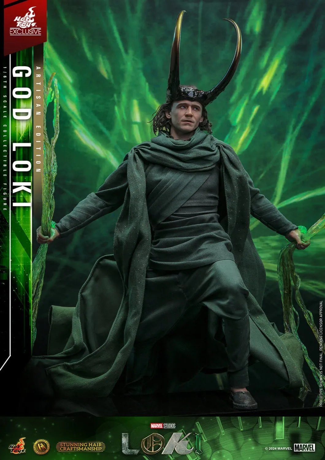 HOT TOYS MARVEL'S 1/6TH SCALE GOD LOKI COLLECTIBLE FIGURE (ARTISAN EDITION) - DX41AE