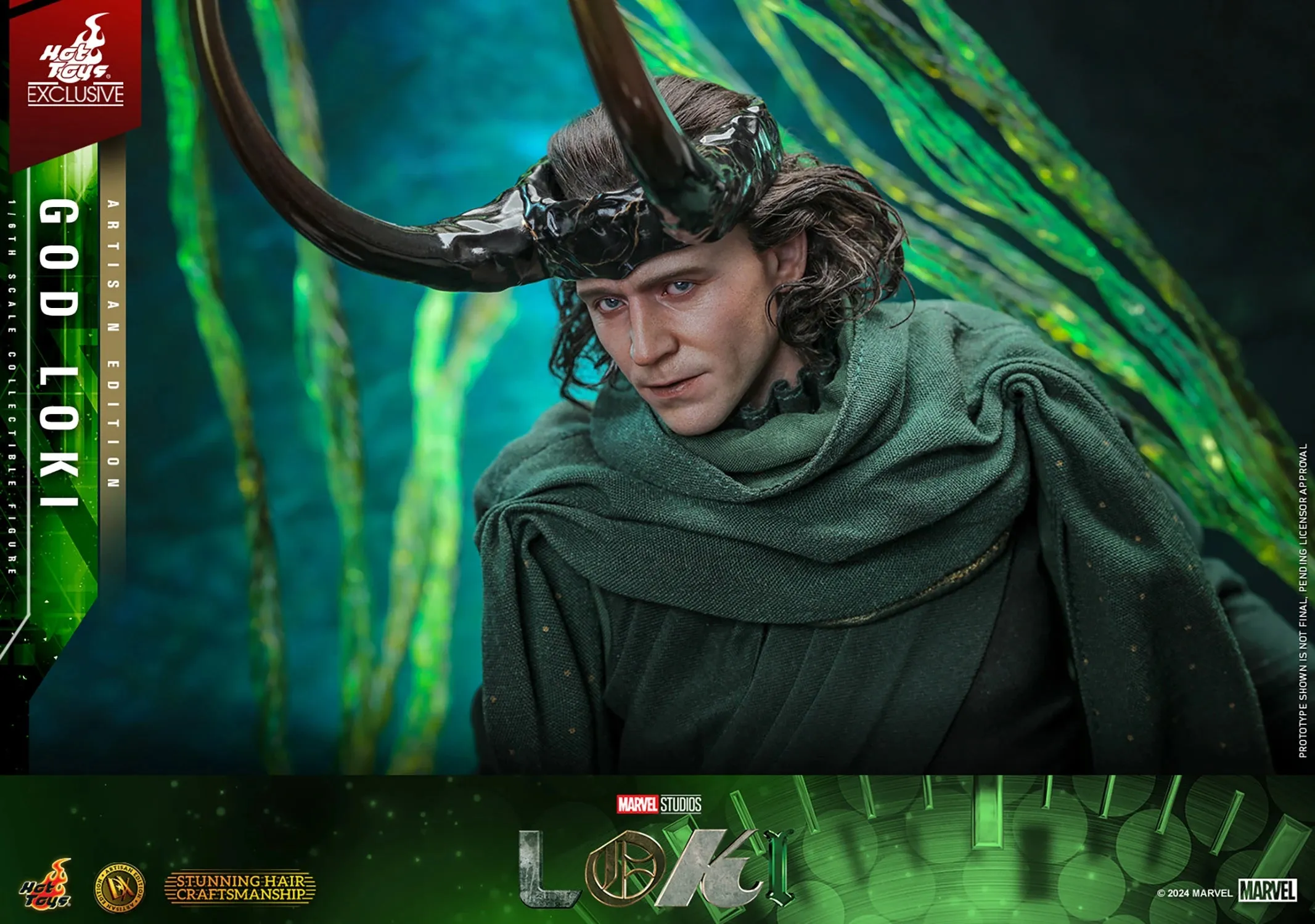 HOT TOYS MARVEL'S 1/6TH SCALE GOD LOKI COLLECTIBLE FIGURE (ARTISAN EDITION) - DX41AE