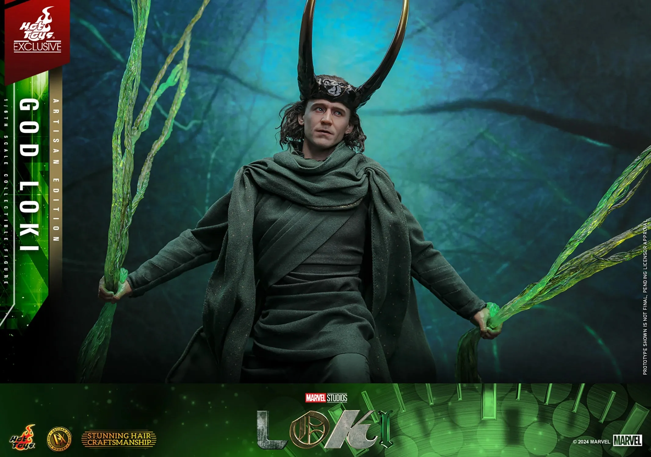 HOT TOYS MARVEL'S 1/6TH SCALE GOD LOKI COLLECTIBLE FIGURE (ARTISAN EDITION) - DX41AE