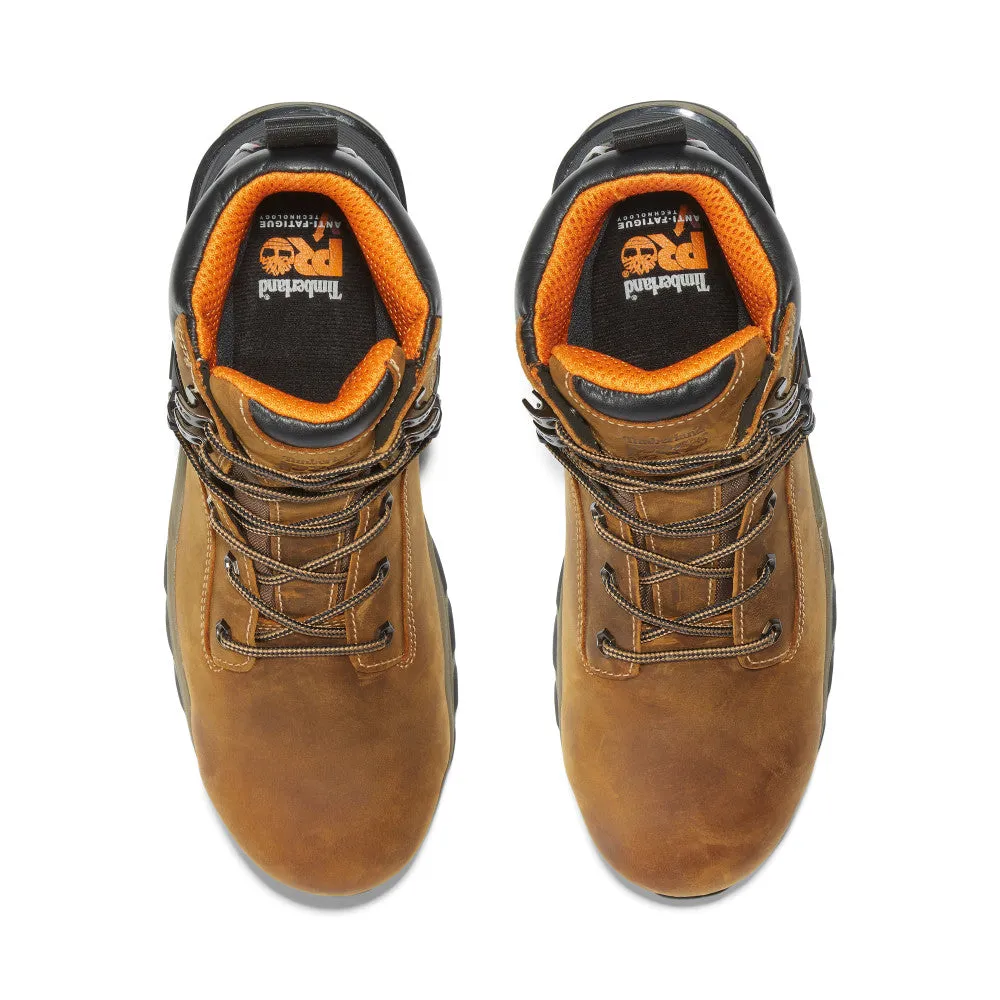 Hypercharge 6" Composite Toe Brown Work Boot (A1RUS-214)