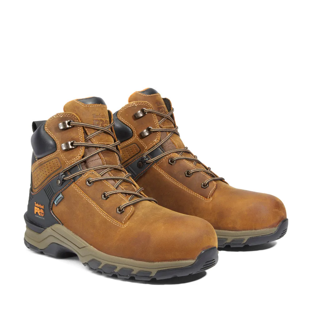 Hypercharge 6" Composite Toe Brown Work Boot (A1RUS-214)