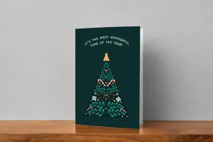 'It's the Most Wonderful Time of the Year!' Badminton Christmas Card