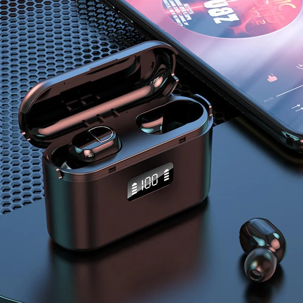 J21 Bluetooth 5.1 Wireless Mini In-Ear Earbuds Earphones For Laptops  For Phone Laptops Computers